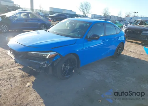 2022 Honda Civic Sport from USA, damaged, VIN 19XFL2H8XNE015076